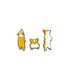 Corgi Style Shoe Accessory- 3 pieces set